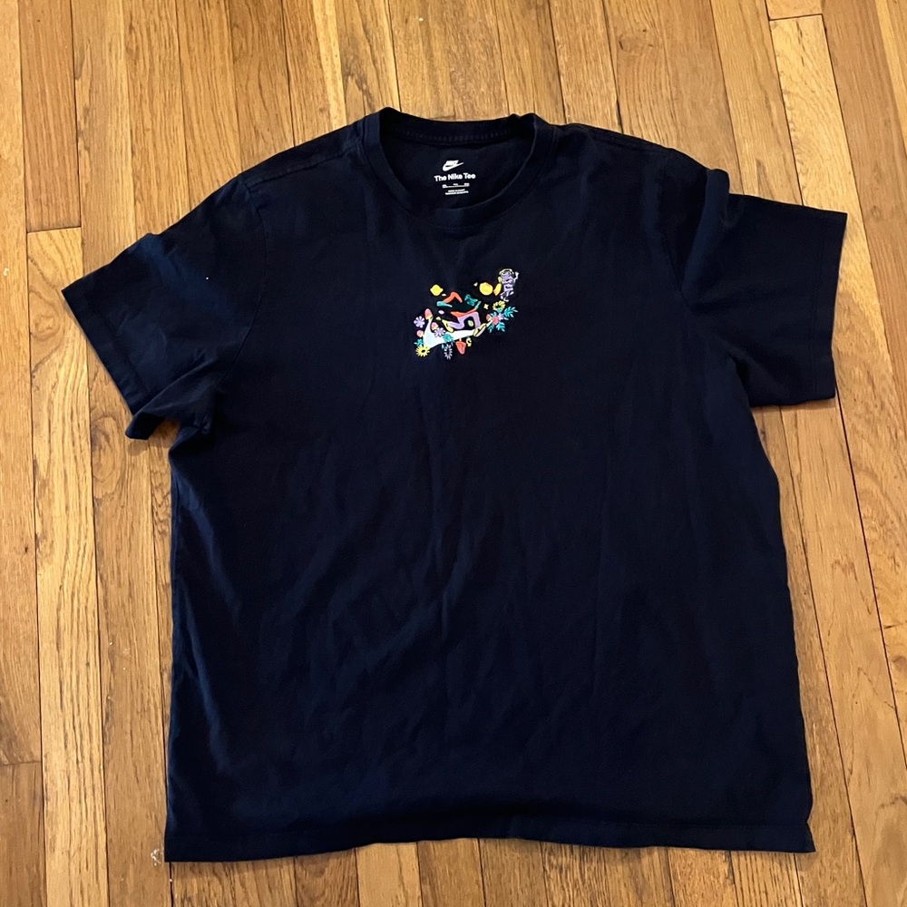 Nike Logo Twist Pack T-shirt in black size xxl